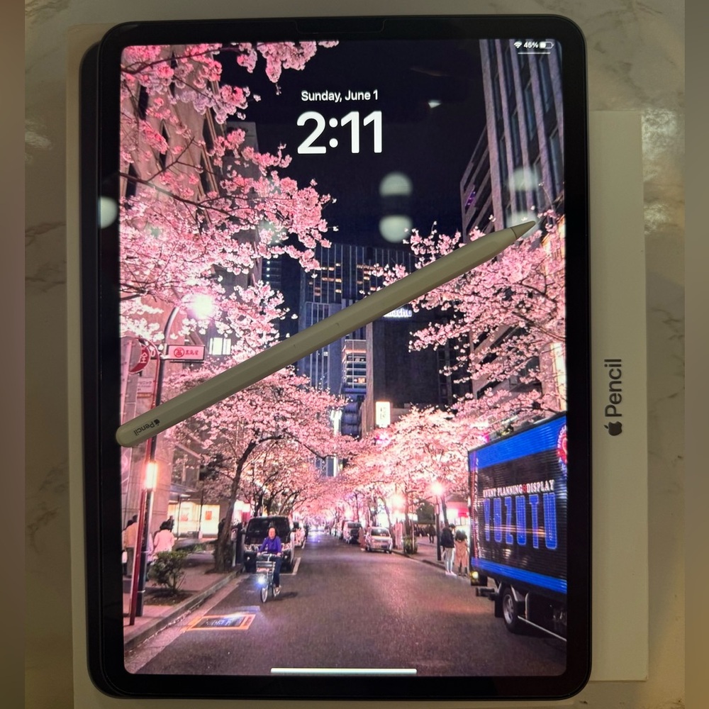 Apple iPad Pro (2nd Gen) with Apple Pencil 11-Inch 256 GB - Picture 2 of 5